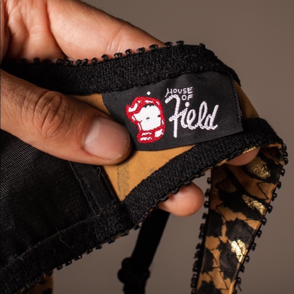 Vintage “House of Field” leopard print underwire bra. - Picture 4 of 4